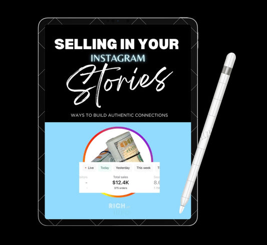 Selling In Your Stories